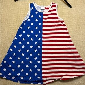 Hanna Andersson Red and Blue Star Dress